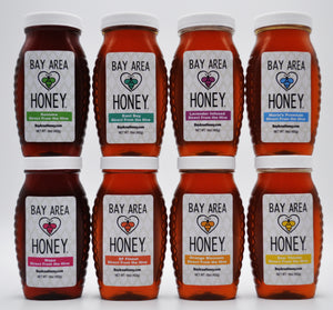 Pack Of Bay Area Honey Jars 